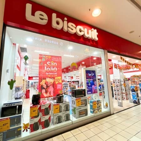 Imagem de interna da loja le biscuit