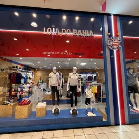 Imagem de interna da loja loja oficial do bahia