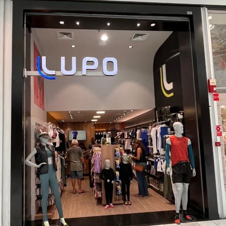 Imagem de interna da loja lupo
