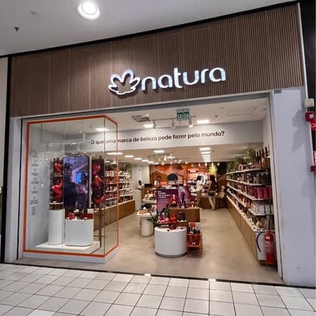 Imagem de interna da loja natura