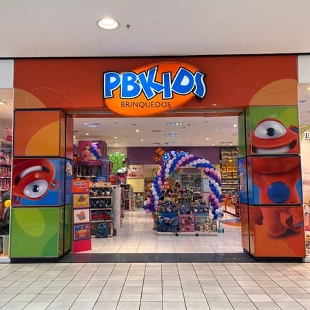 Imagem de interna da loja pb kids