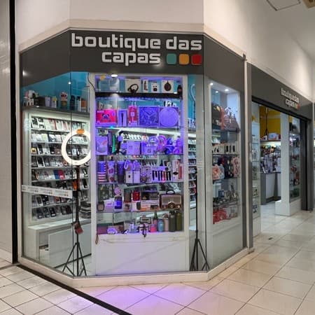 Imagem de interna da loja boutique das capas
