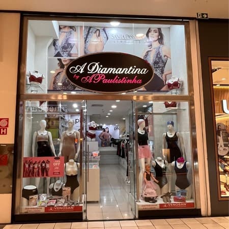 Imagem de interna da loja a diamantina