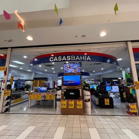 Imagem de interna da loja casas bahia
