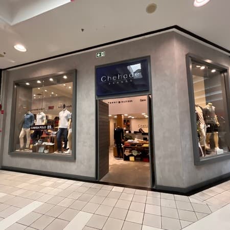 Imagem de interna da loja chehade