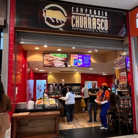 Logo da loja companhia do churrasco
