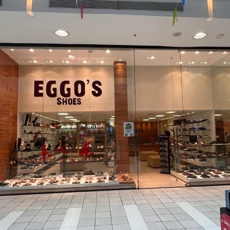 Imagem de interna da loja eggos shoes