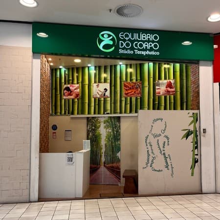 Imagem de interna da loja equilibrio do corpo