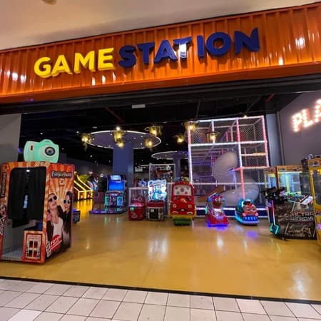 Imagem de interna da loja game station