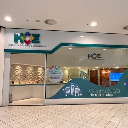 Imagem de interna da loja hoe - hospital de odontologia especializada