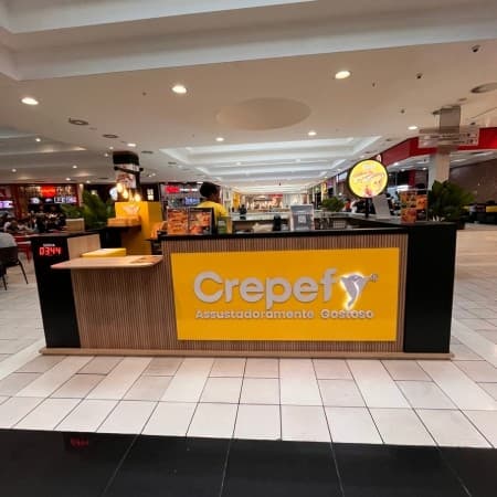 Imagem de interna da loja crepefy