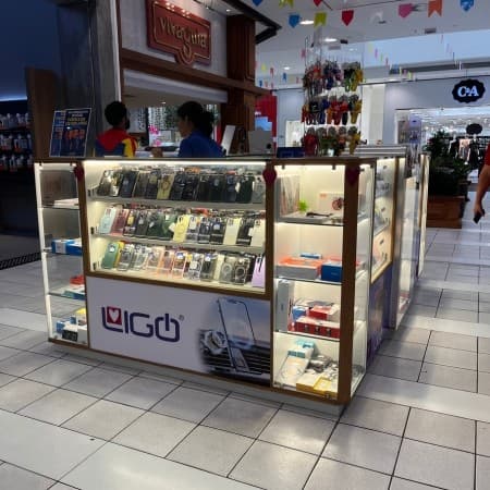 Imagem de interna da loja ligo store