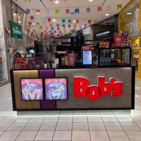 Logo da loja bob´s