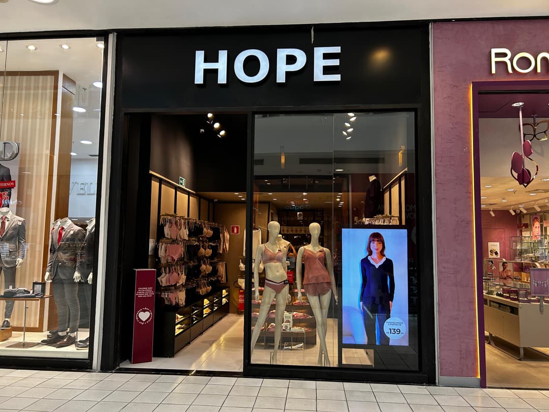 Logo da loja hope