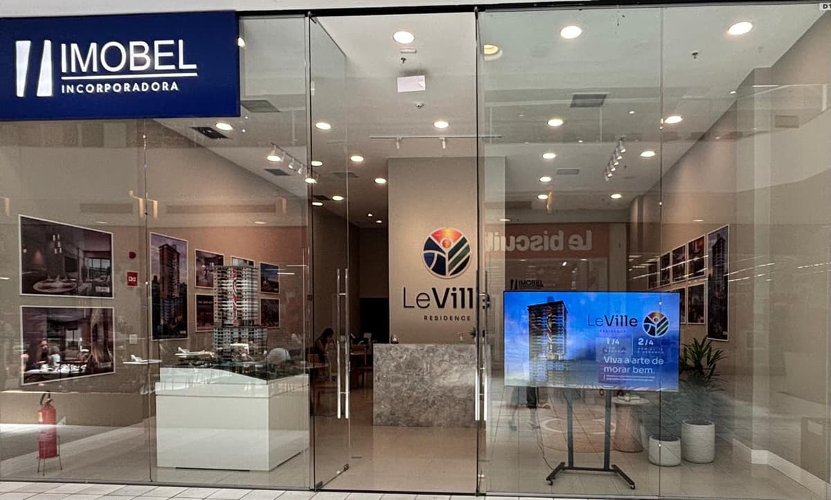 Imagem de interna da loja grupo imobel