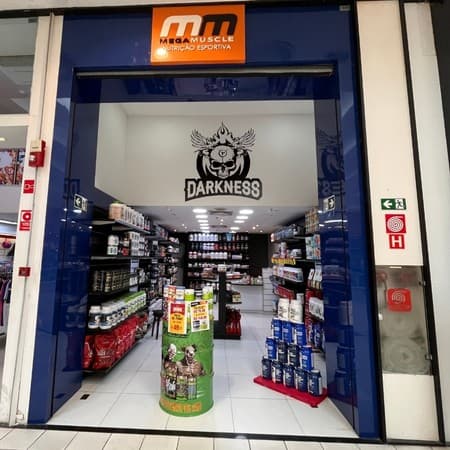 Logo da loja megamuscle