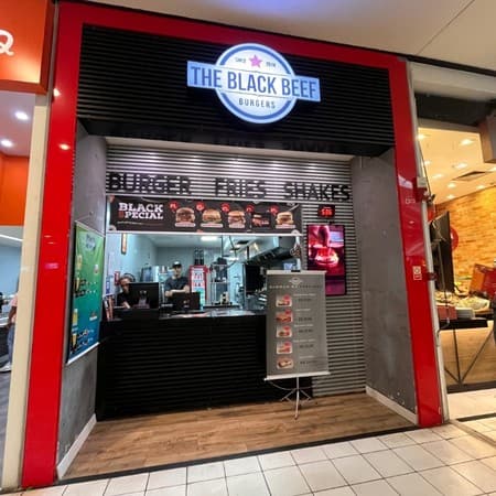 Logo da loja the black beef