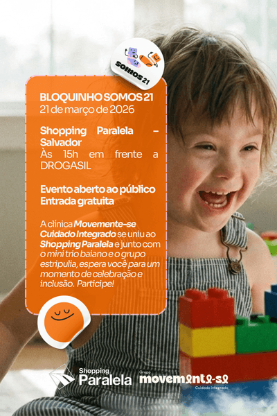 Banner do evento Bloquinho Somos 21