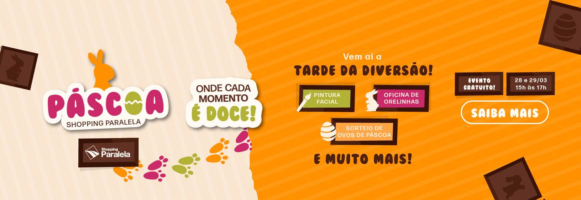 Banner do evento PÁSCOA